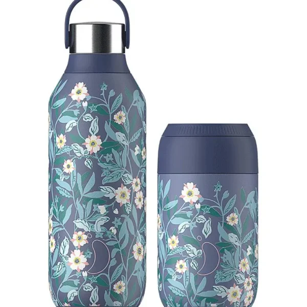 Bouteille Isotherme Serie 2 500 Ml Chilly'S X Liberty - Blossom Wall-CHILLY S Best Sale