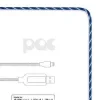 Cable Iphone Lumineux The Pac - Bleu-KUBBICK Cheap