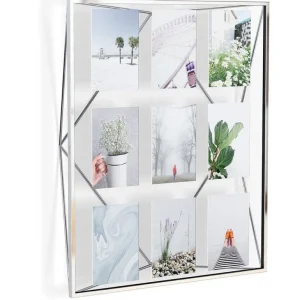 Cadre Photo Prisma 45.7 X 55.8 X 10 Cm - Chrome-UMBRA BV Sale