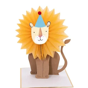 Carte Happy Birthday - Lion-MERI MERI Online