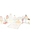 Carte Happy Birthday Cake Concertina-MERI MERI Flash Sale