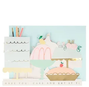 Carte Happy Birthday Cake Concertina-MERI MERI Flash Sale