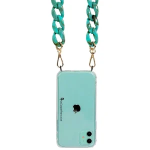 Chaine De Telephone Bijou - Turquoise-LA COQUE FRANÇAISE Outlet