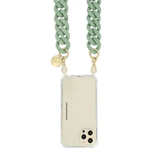 Chaine De Telephone Bijou - Vert Clair Mat-LA COQUE FRANÇAISE Online