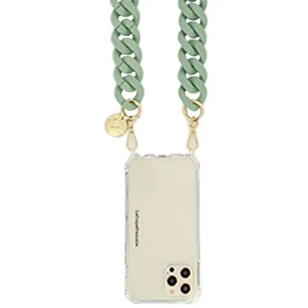 Chaine De Telephone Bijou - Vert Clair Mat-LA COQUE FRANÇAISE Online