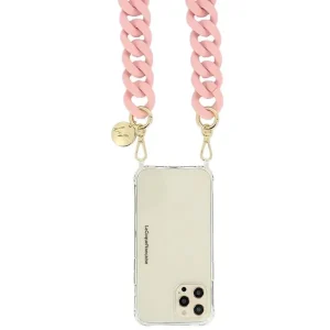 Chaine De Telephone Bijou - Rose Pale Mat-LA COQUE FRANÇAISE Sale