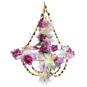 Chandelier Fleurs Lila-MERI MERI Shop