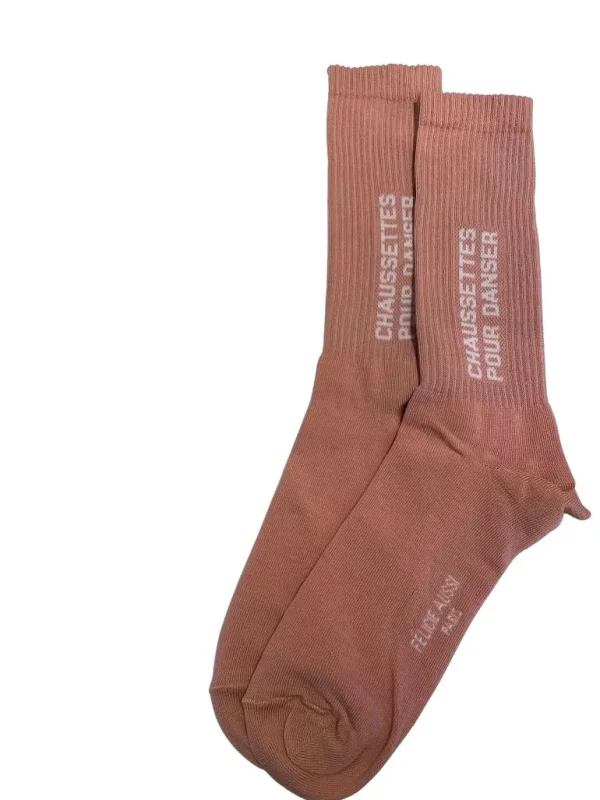 Chaussettes Danser Rose 40/45-FÉLICIE AUSSI Hot