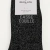 Chaussettes Paillettes - Casse Couille Noir 36/40-FELICIE AUSSI Shop