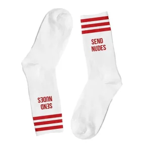 Chaussettes Send Nudes - Rouge-MOTHER SOCKER Hot