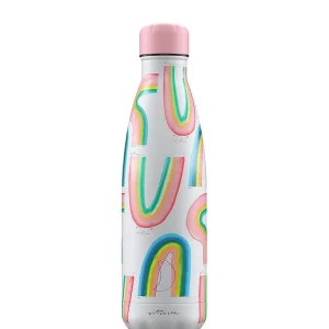 Chilly'S Bouteille Isotherme 500 Ml Serie Artistes - Rainbows Galore-CHILLY S Hot