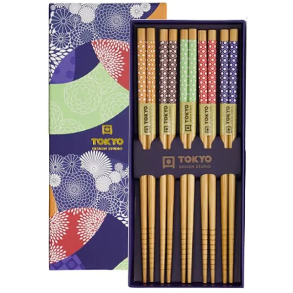 Coffret De 5 Baguettes - Colorful Circle-CNB TOKYO DESIGN Cheap