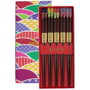 Coffret De 5 Baguettes - Multi-Colore-CNB TOKYO DESIGN Outlet