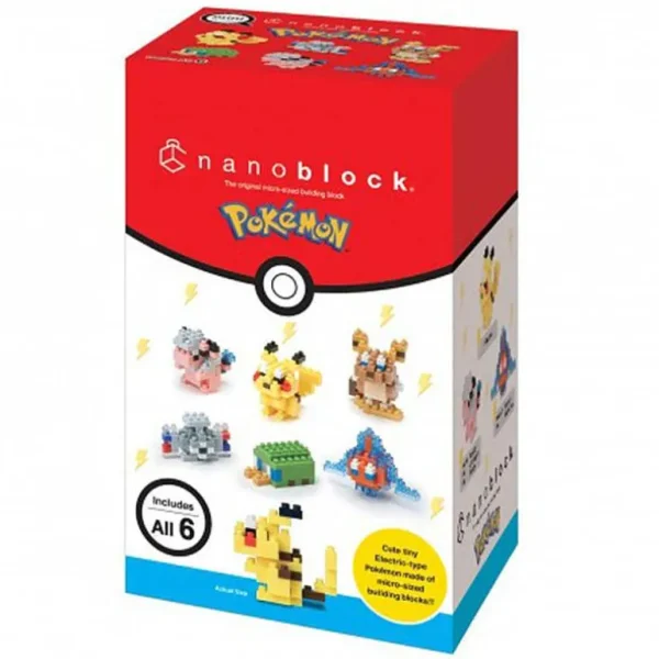Coffret Nanoblock - Pokemon Electric-MARKS EUROPE Outlet