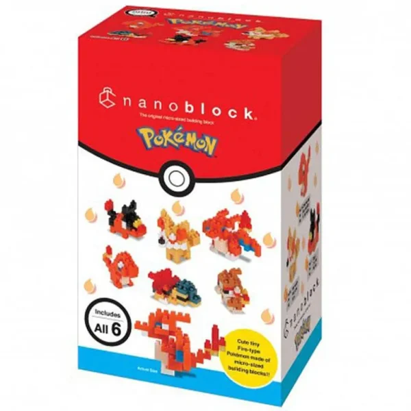 Coffret Nanoblock - Pokemon Fire-MARKS EUROPE Flash Sale