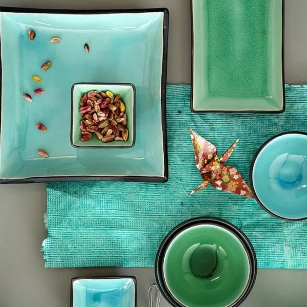 Coffret Sushis Glassy - Turquoise-CNB TOKYO DESIGN Cheap