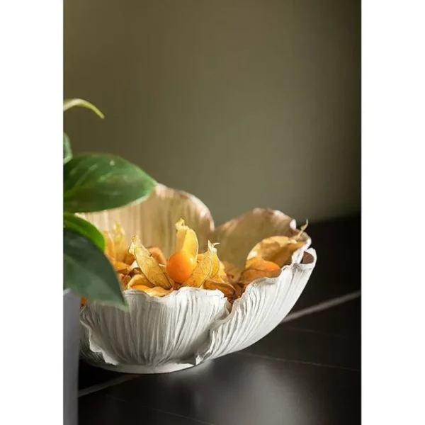 Coupe Déco Fleur Dore 20 Cm-KARE DESIGN Store