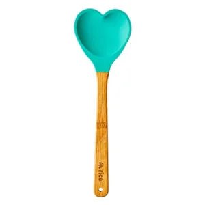 Cuillere Silicone Coeur - Menthe-RICE Cheap