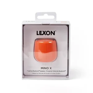 Enceinte Bluetooth Etanche Mino X - Orange-LEXON Hot