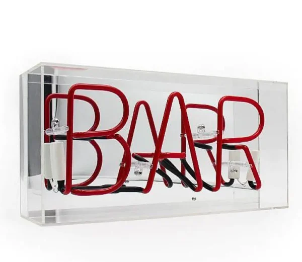 Enseigne Neon - Bar-BERGERS BELGIUM New