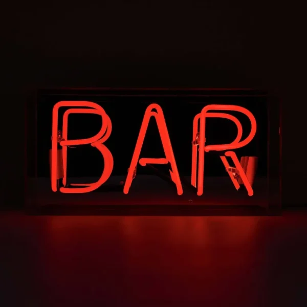 Enseigne Neon - Bar-BERGERS BELGIUM New