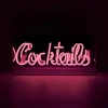 Enseigne Neon - Cocktails Rose-BERGERS BELGIUM Outlet