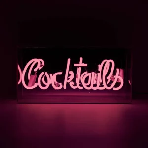 Enseigne Neon - Cocktails Rose-BERGERS BELGIUM Outlet