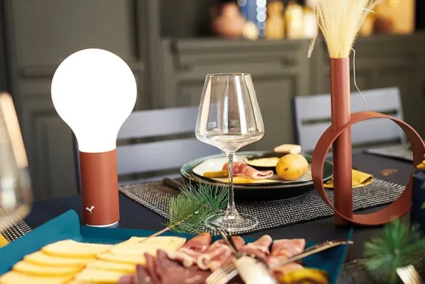 Lampe Aplo - Ocre Rouge-FERMOB Fashion
