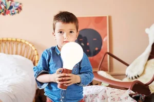 Lampe Aplo - Ocre Rouge-FERMOB Fashion