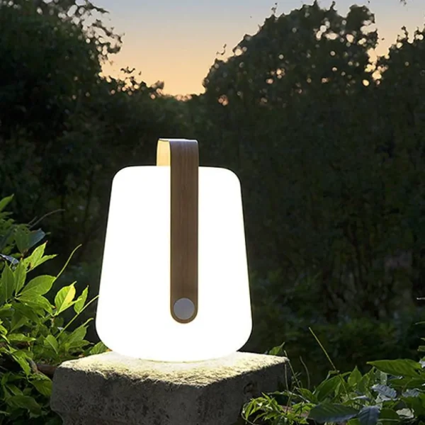 Lampe Rechargeable Balad H38 - Bamboo-FERMOB Fashion