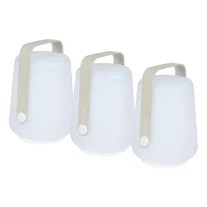 Set De 3 Mini Lampes Rechargeables - Gris Argile-FERMOB Discount