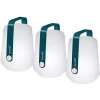 Set De 3 Mini Lampes Rechargeables - Bleu Acapulco-FERMOB Best Sale