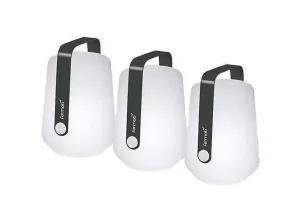Set De 3 Mini Lampes Rechargeables - Carbone-FERMOB Sale