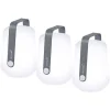 Set De 3 Mini Lampes Rechargeables - Gris Orage-FERMOB Flash Sale