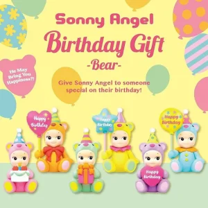 Figurine Sonny Angel - Serie Happy Birthday Bear-BABY WATCH Discount