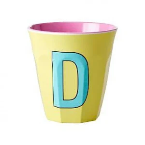Gobelet Lettre Melamine - Toutes Les Lettres-RICE Shop