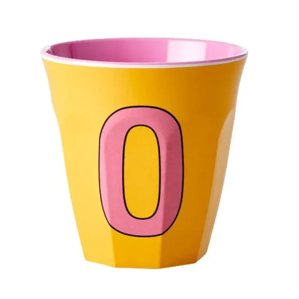 Gobelet Lettre Melamine - Toutes Les Lettres-RICE Shop