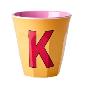 Gobelet Lettre Melamine - Toutes Les Lettres-RICE Shop