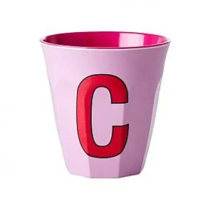 Gobelet Lettre Melamine - Toutes Les Lettres-RICE Shop