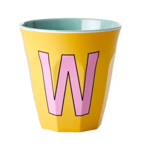 Gobelet Lettre Melamine - Toutes Les Lettres-RICE Shop