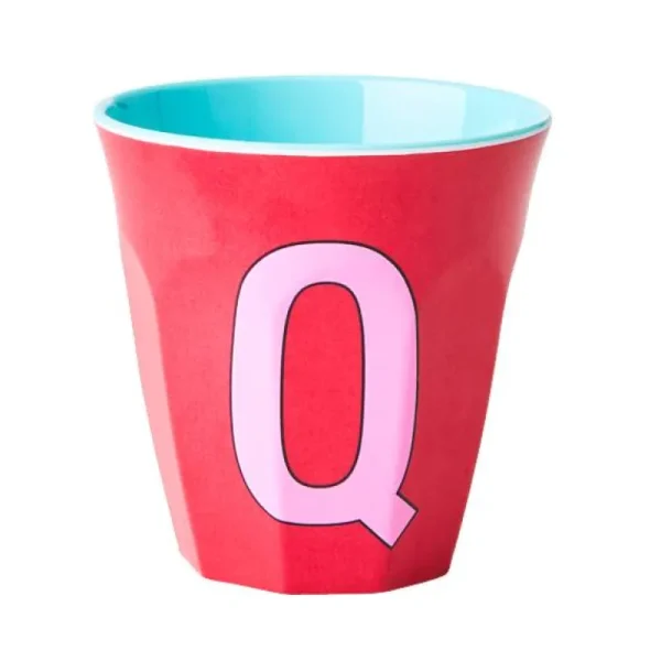Gobelet Lettre Melamine - Toutes Les Lettres-RICE Shop