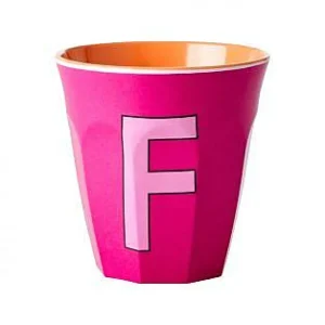 Gobelet Lettre Melamine - Toutes Les Lettres-RICE Shop