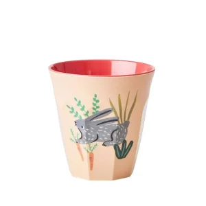 Gobelet Melamine Lapin O 9 Cm-RICE Discount