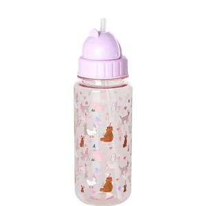 Gourde Enfant 500Ml Animal Print - Rose-RICE Discount