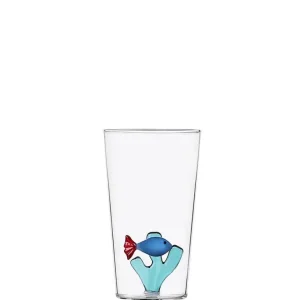 Ichendorf Verre Longdrink Poisson Bleu - Corail Petrole-CORRADO CORRADI Best