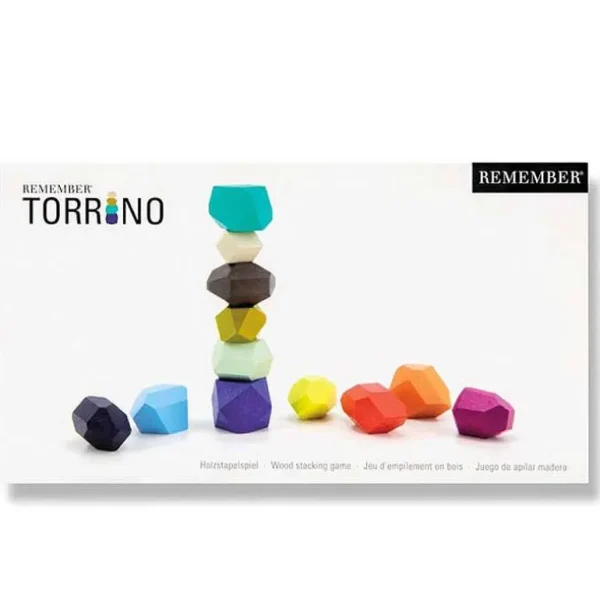 Jeu Tour De Bois Polygone Torrino-REMEMBER Sale