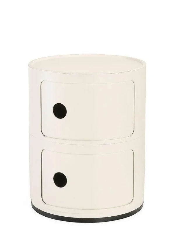 Componibili 2 Tiroirs - Blanc Mat-KARTELL Flash Sale