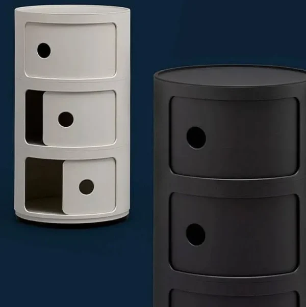 Componibili 2 Tiroirs - Blanc Mat-KARTELL Flash Sale
