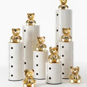 Lampe De Table Toy-Moschino Or Metallise - H 30Cm-KARTELL Sale