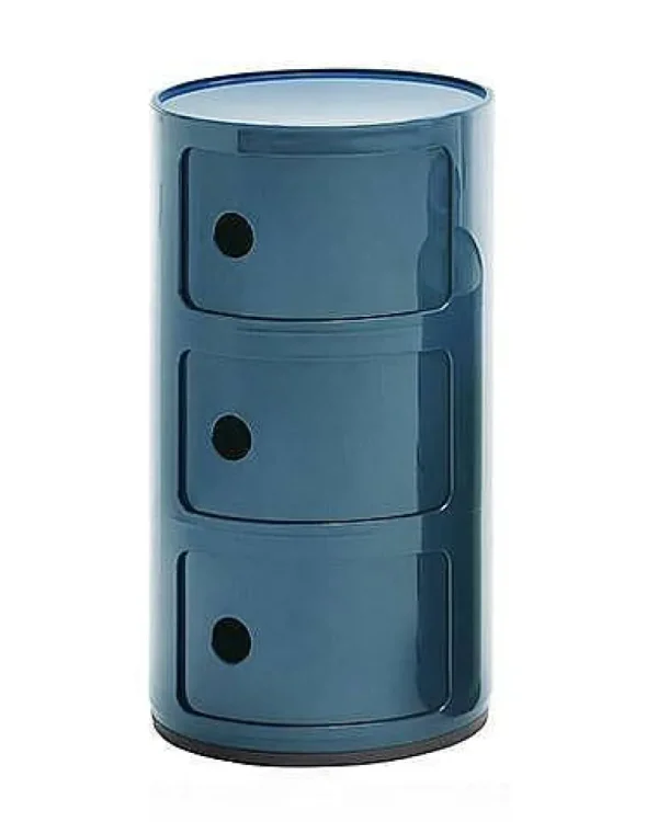 Rangement Componibili 3 Tiroirs - Bleu-KARTELL Hot